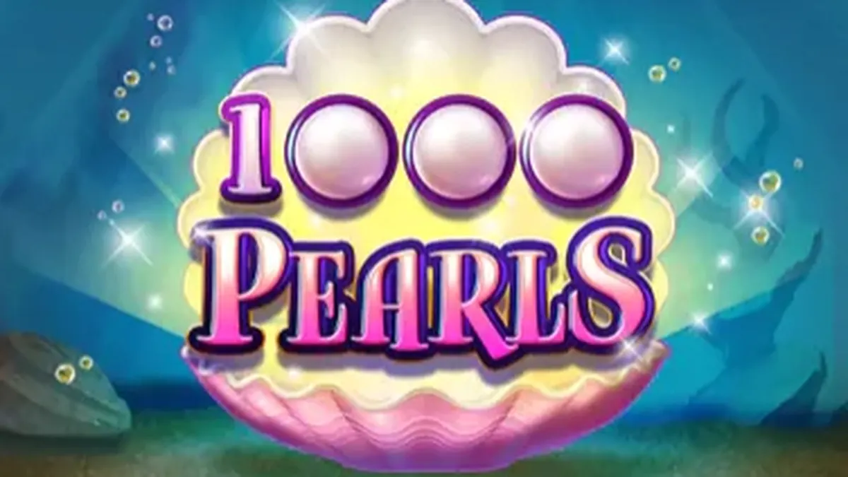Tampilan layar permainan slot 1000 Pearls dengan tema bawah laut yang klasik
