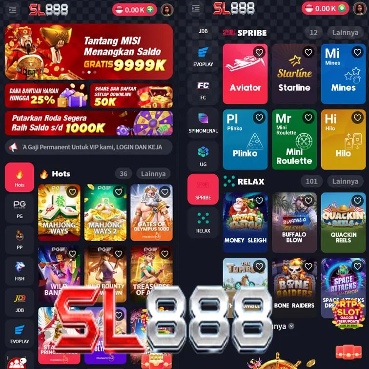 SL888 Masuk